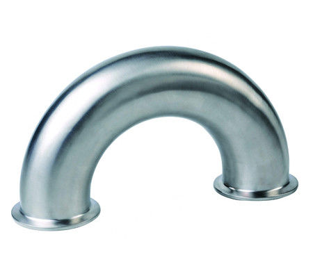 304 316L de acero inoxidable curva de retorno de 180 grados de tubo Codo con certificado ISO 9001