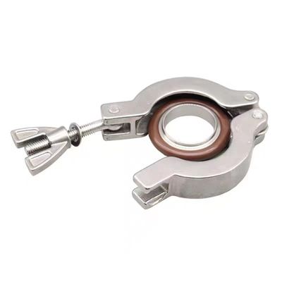 Acero inoxidable 304 316 KF16 KF25 KF40 Tri Clamp Ferrule Set para el diseño del adaptador de vacío