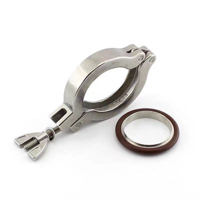 Acero inoxidable 304 316 KF16 KF25 KF40 Tri Clamp Ferrule Set para el diseño del adaptador de vacío