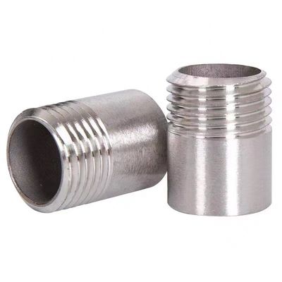 Pipa de acero inoxidable de 1 a 8' de longitud con rosca de 2' de longitud