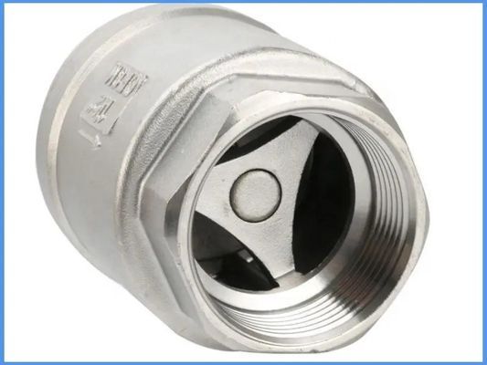 H12W-16P válvula de control de resorte vertical para puerto de alambre de acero inoxidable de varios tamaños personalizado