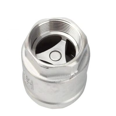 H12W-16P válvula de control de resorte vertical para puerto de alambre de acero inoxidable de varios tamaños personalizado
