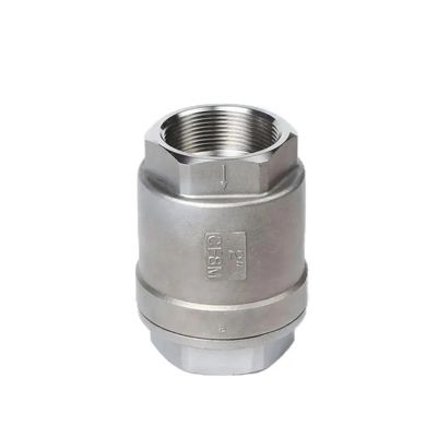 H12W-16P válvula de control de resorte vertical para puerto de alambre de acero inoxidable de varios tamaños personalizado