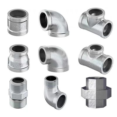 Acero inoxidable 3/4 "femenino 4 Way Cruce Cast Pipe ajuste de acoplamiento para la conexión