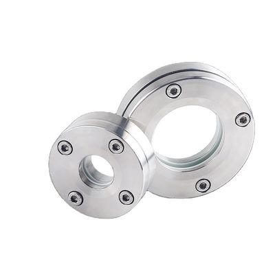 Acero inoxidable sanitario 304 316L Tubo con bridas de vidrio para tanques y buques