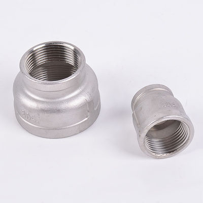 Reducción de acero inoxidable Hex Bushing 1"-8" NPT masculino a 3/4" NPT femenino Adaptador de tubería fundida