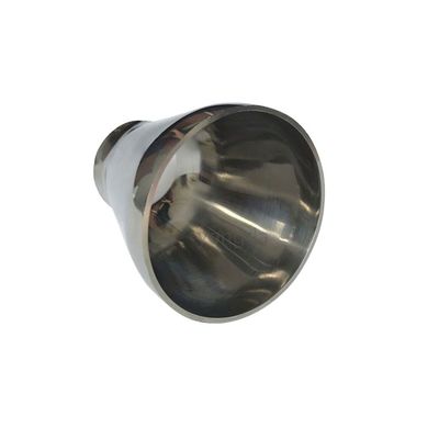 Acero inoxidable sanitario 304 316L Tri abrazadera de tubo de ajuste largo corto tubo de soldadura excéntrico reductor