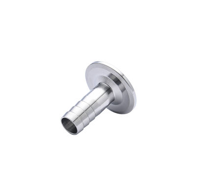 Sanitario 304 316L de acero inoxidable Tri Clamp manguera Ferrule de ajuste con código de cabeza redonda