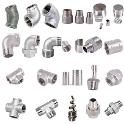 1-1/4 "x 1-1/4" NPT Hombre roscado Hex pezón de acero inoxidable 304 acoplador rápido de tubos de ajuste