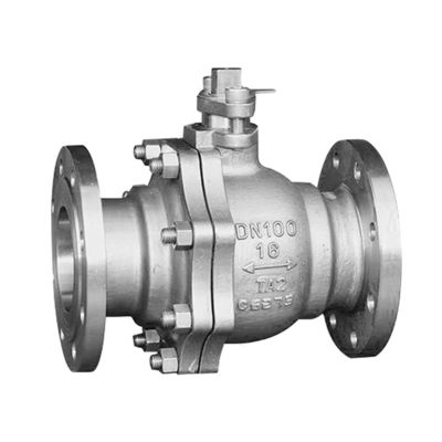 Apoyado por ODM Q41F-16P/25P/40P de acero inoxidable 304/316L válvula flotante API válvula de bolas con brida