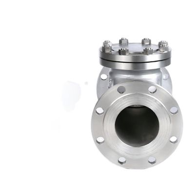 Válvula de verificación de flanco de acero inoxidable 304 DN40 con diseño de elevación y certificado ISO9001