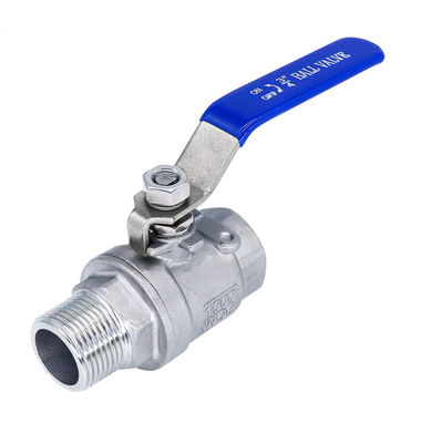 Apoyo OEM personalizado de válvula de bola de puerto completo de acero inoxidable 304 para agua, petróleo y gas