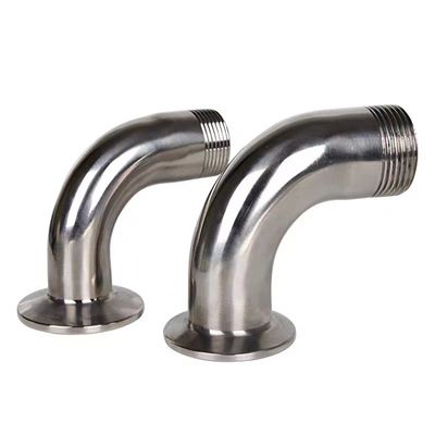 Acero inoxidable WZ 304 316 90 grados Accesorio de codo de alambre exterior para la norma ANSI 1/8"-4