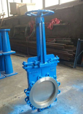 1/8"--4" General PN16 DN150 de acero al carbono de barro cuchillo válvula de puerta para la industria