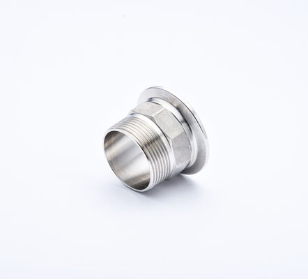 Fusible de acero inoxidable masculino de tubería de rosca Tri Clamp Adaptador para productos lácteos