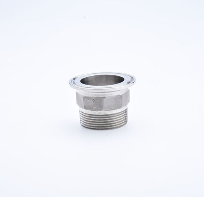Fusible de acero inoxidable masculino de tubería de rosca Tri Clamp Adaptador para productos lácteos