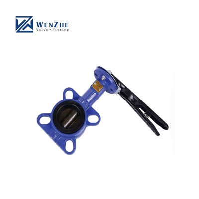 Valvula de mariposa de conexión de soldadura manual de acero inoxidable sanitario SS304/316L D71X-16P