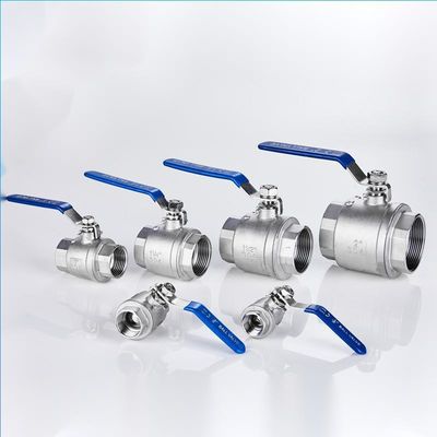 Conexión femenina SS304 DN65 Tubo de acero inoxidable con válvula de control manual