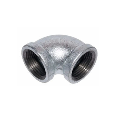 Apoyo personalizado OEM tubos de hierro galvanizado 45 90 Codo 45 Encaje de soldadura Codo