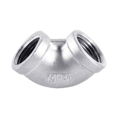 Apoyo personalizado OEM tubos de hierro galvanizado 45 90 Codo 45 Encaje de soldadura Codo