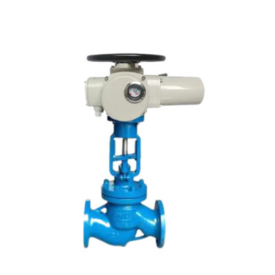 Válvula de globo eléctrica accionada de varios giros para control de hierro fundido WZ AC220 AC380V 660V