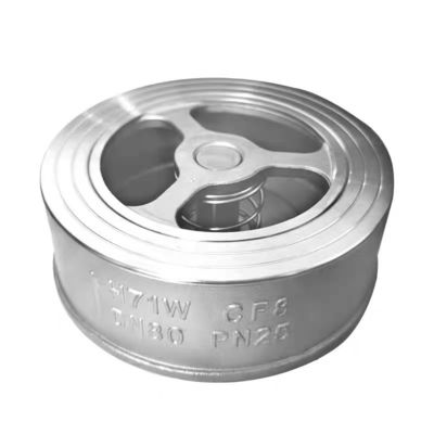 DN50-DN200 API 594 Tipo de oblea silenciosa CS válvula de control de elevación H71W con acero inoxidable