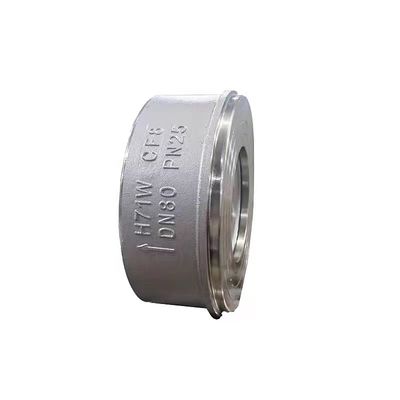 DN50-DN200 API 594 Tipo de oblea silenciosa CS válvula de control de elevación H71W con acero inoxidable