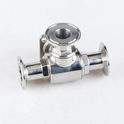 Válvula de bola flotante de acero inoxidable para válvula de agua de plataforma alta de tres vías tipo T tipo L
