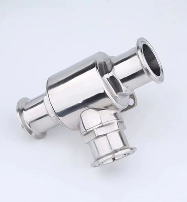 Válvula de bola flotante de acero inoxidable para válvula de agua de plataforma alta de tres vías tipo T tipo L