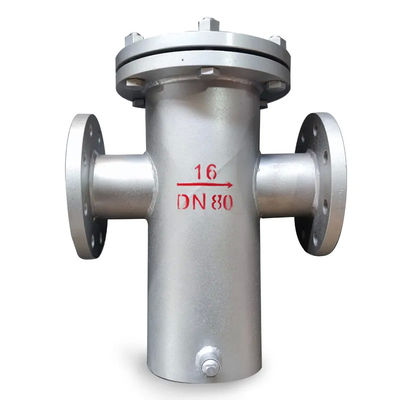 Filtro industrial de conexión de soldadura de acero inoxidable 316 para filtro de tuberías de grano