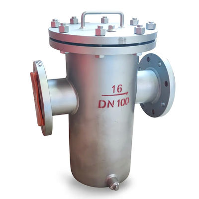 Filtro industrial de conexión de soldadura de acero inoxidable 316 para filtro de tuberías de grano