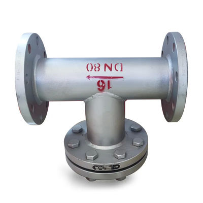 Filtro industrial de conexión de soldadura de acero inoxidable 316 para filtro de tuberías de grano
