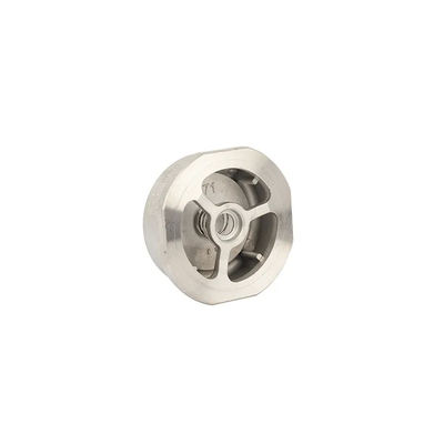 Top- A351 Cf8M válvula de verificación de fundición de acero inoxidable para obleas DIN H71W con norma ANSI