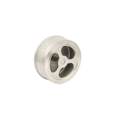 Top- A351 Cf8M válvula de verificación de fundición de acero inoxidable para obleas DIN H71W con norma ANSI