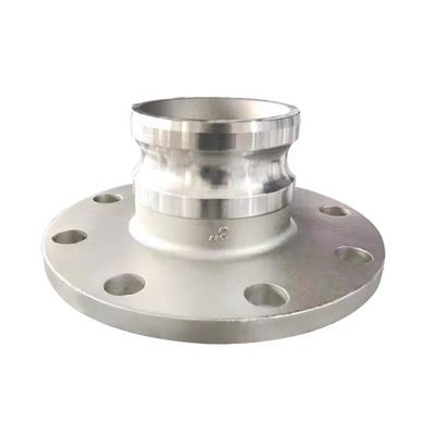 Acoplamiento de tipo camlock WZ SS 304 316 F versátil con extremo de brida