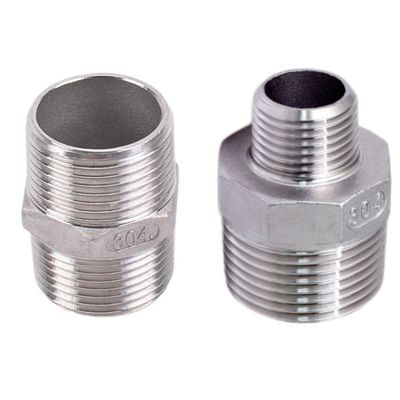 Acero inoxidable de conexión masculina 201 304 NPT/BSPP/BSPT