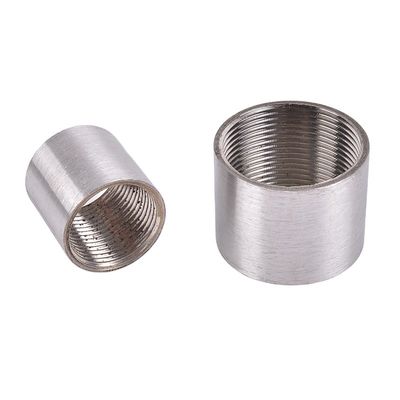 Titular redondo pezones de acero inoxidable para instalación de tuberías 201/304/316 hilo masculino hilo femenino