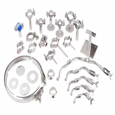 Silencio ajustable para tubos de acero inoxidable 304 con conexión de hilo/clampada/soldadura