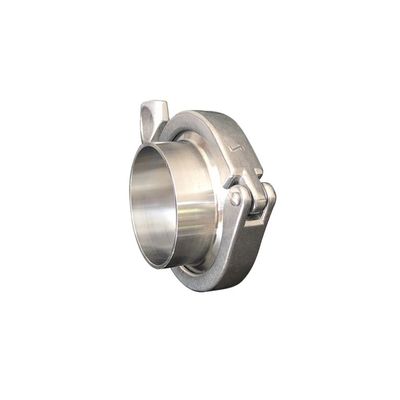 Código de cabeza redonda personalizada Sanitaria 304/316L Acero inoxidable 1.5 Tri Clamp Ferrule Cap final