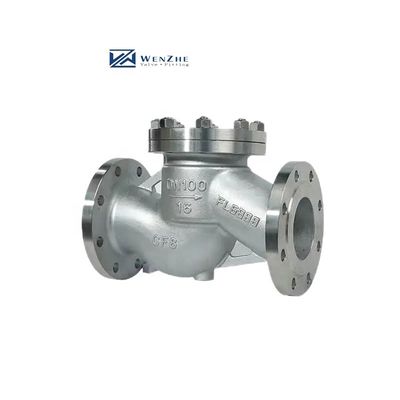 Válvula de control de elevación con brida de acero inoxidable de plata 304 316 316L PN16 PN25 PN40 PN64 PN100
