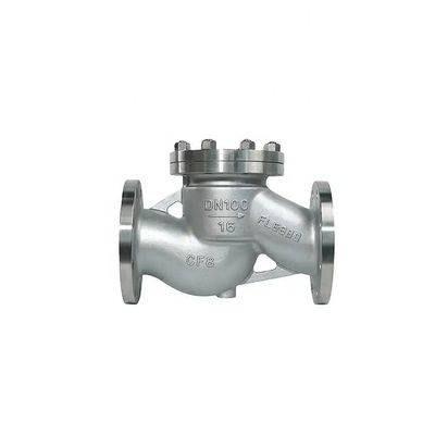 Válvula de control de elevación con brida de acero inoxidable de plata 304 316 316L PN16 PN25 PN40 PN64 PN100