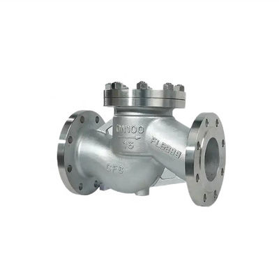 Válvula de control de elevación con brida de acero inoxidable de plata 304 316 316L PN16 PN25 PN40 PN64 PN100