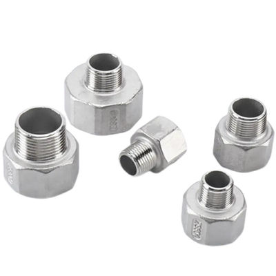 Adaptador de plomería general de cabeza hexagonal para accesorios de tuberías de agua en fundición 304 316 201