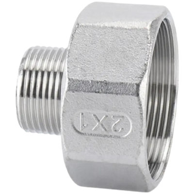 Adaptador de plomería general de cabeza hexagonal para accesorios de tuberías de agua en fundición 304 316 201