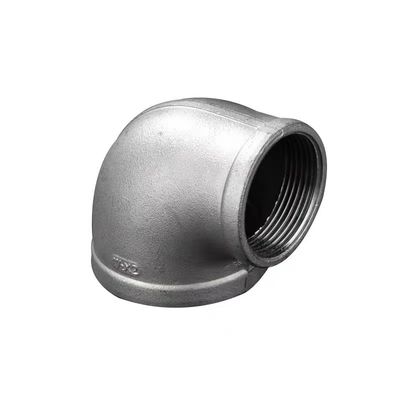 Acero inoxidable 201 304 Filamento femenino de 90 grados con reducción de codo NPT BSPT BSP DIN