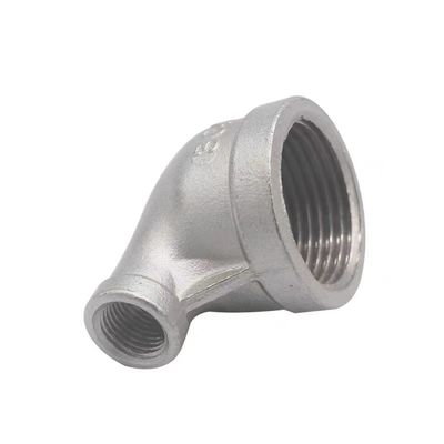 Acero inoxidable 201 304 Filamento femenino de 90 grados con reducción de codo NPT BSPT BSP DIN