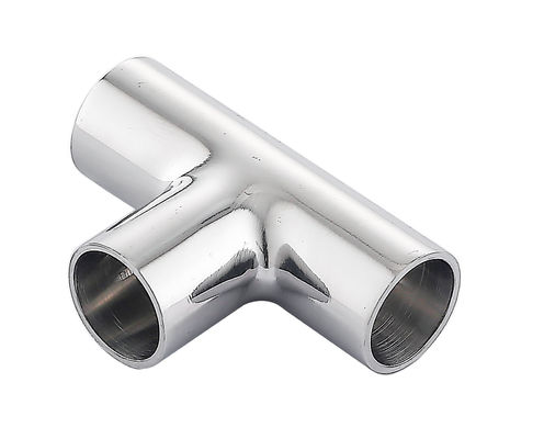 Conector de tubo de tee a medida de acero inoxidable 304 316 Accesorios de tubos de sujeción de soldadura igual