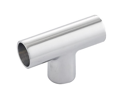 Acero inoxidable sanitario 304 316L Accesorios de conexión de tuberías de grado alimenticio Tipo largo Tee