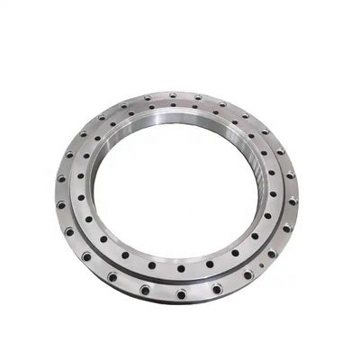 Acero inoxidable sin engranaje 304 316 rodamiento de bolas forjado para plato giratorio rotativo OD 500 mm