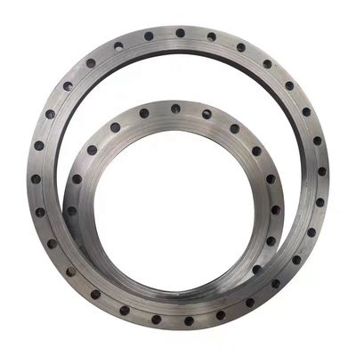 Acero inoxidable sin engranaje 304 316 rodamiento de bolas forjado para plato giratorio rotativo OD 500 mm